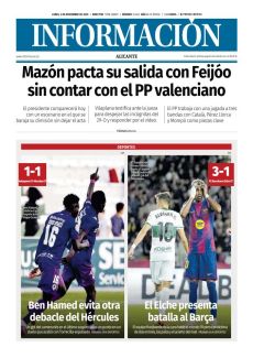 EL ELCHE PRESENTA BATALLA AL BARÇA