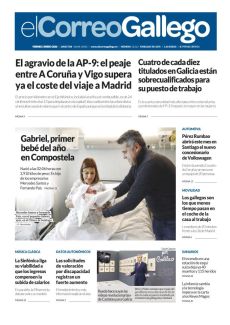GABRIEL, PRIMER BEBÉ DEL AÑO EN COMPOSTELA